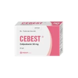 Cebest 50mg - Thuốc điều trị nhiễm khuẩn hiệu quả của Merap